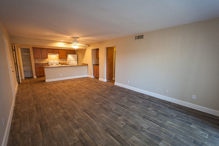 Kitchen and Living Room at La Costa at Dobson Ranch