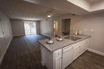 Kitchen and Living Room at La Costa at Dobson Ranch - Photo Gallery 12