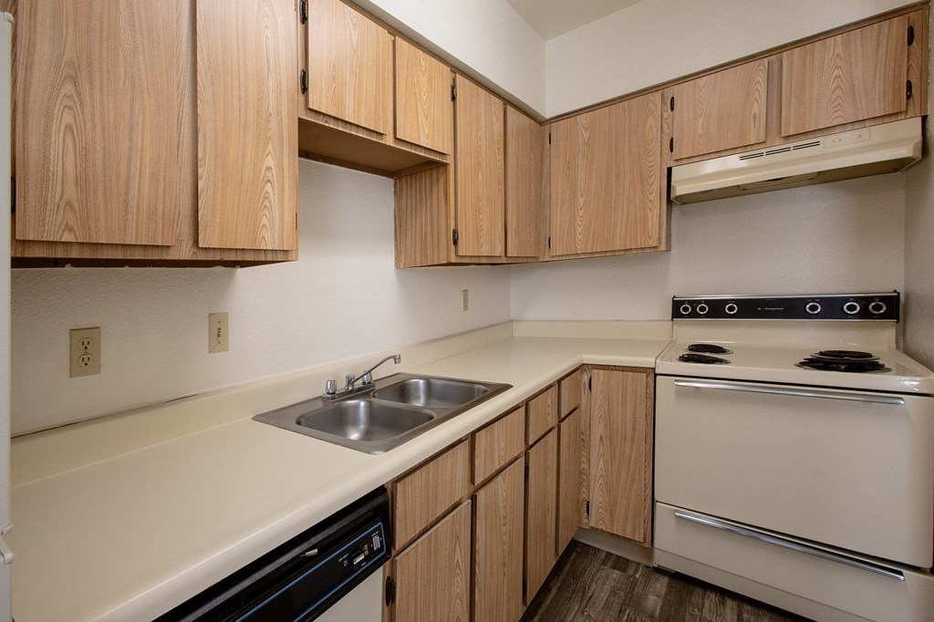 Kitchen at Acacia Hills Apartments in Tucson Arizona