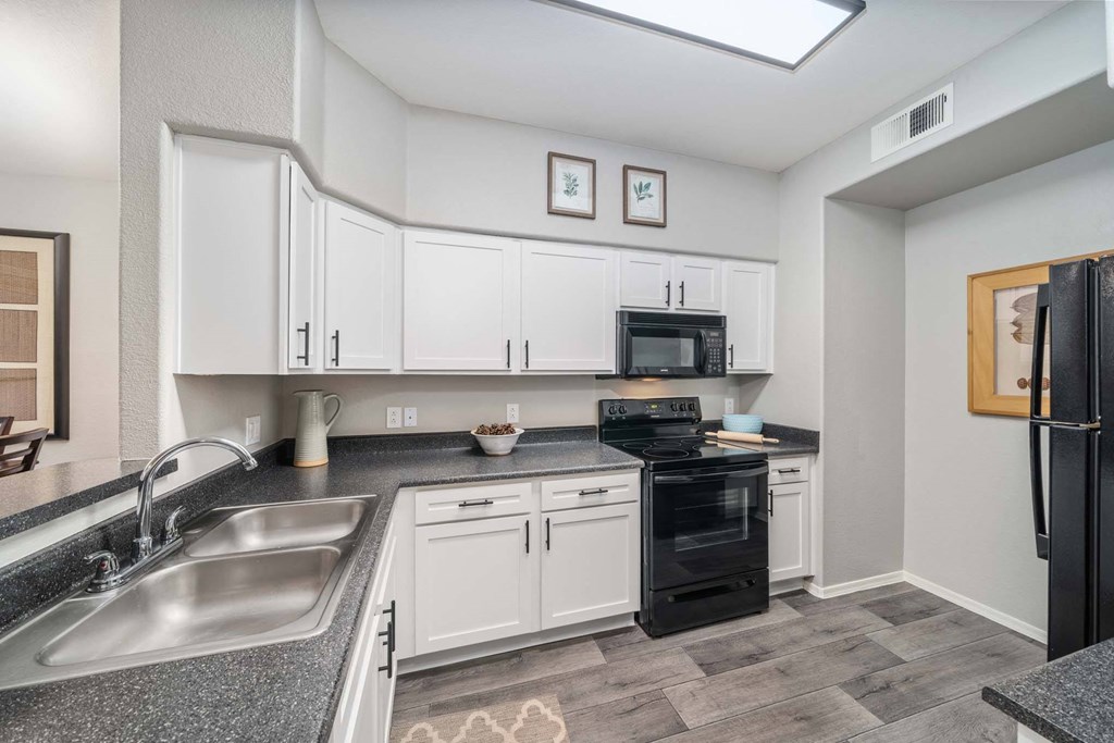 Kitchen at Bear Canyon Apartments in Tucson Arizona