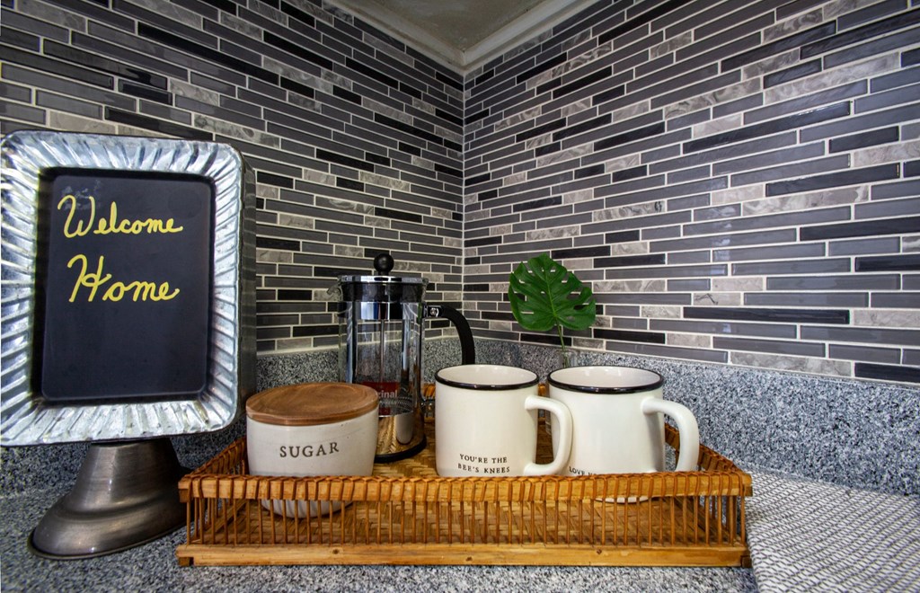 Kitchen at Brookwood Apartments in Tucson AZ 3-2020