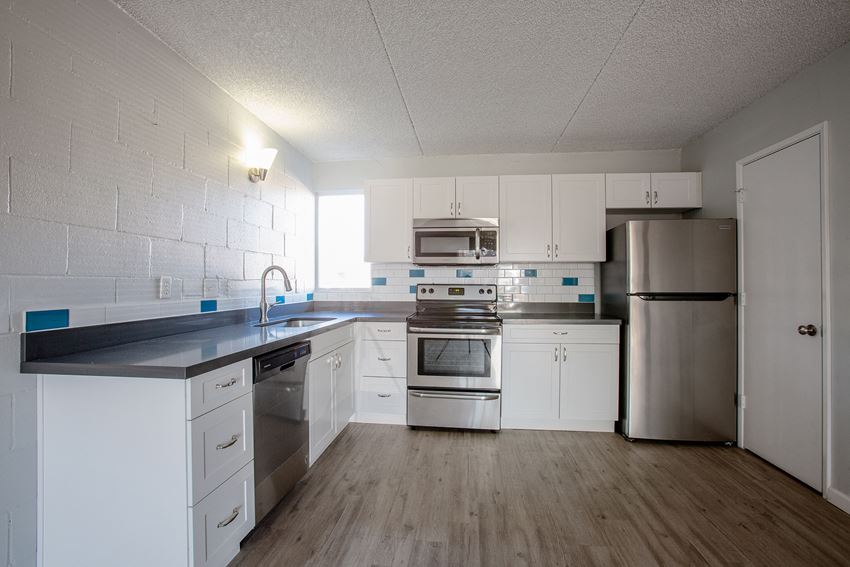 Kitchen at Midtown on 1st Apartments in Tucson - Photo Gallery