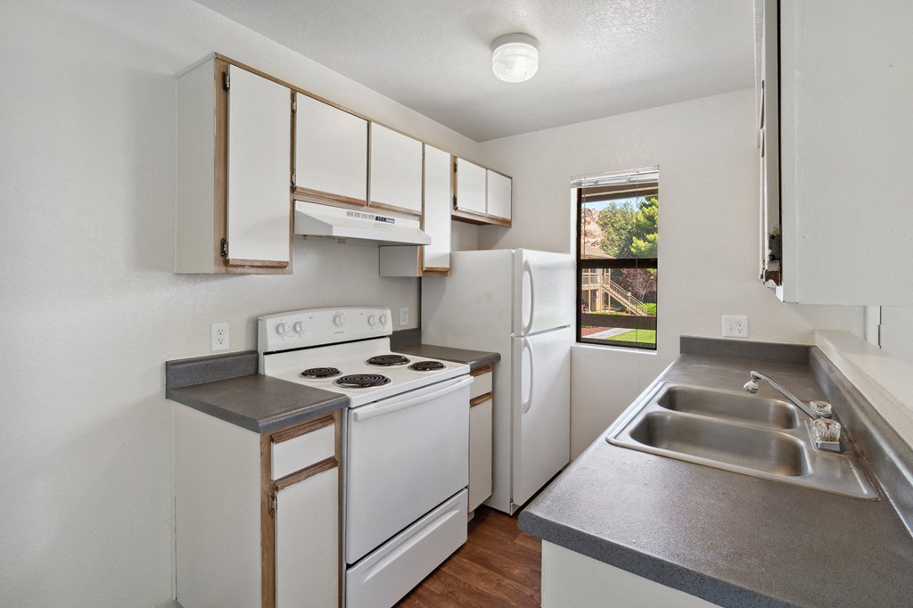 Kitchen at Kingman Station Apartments