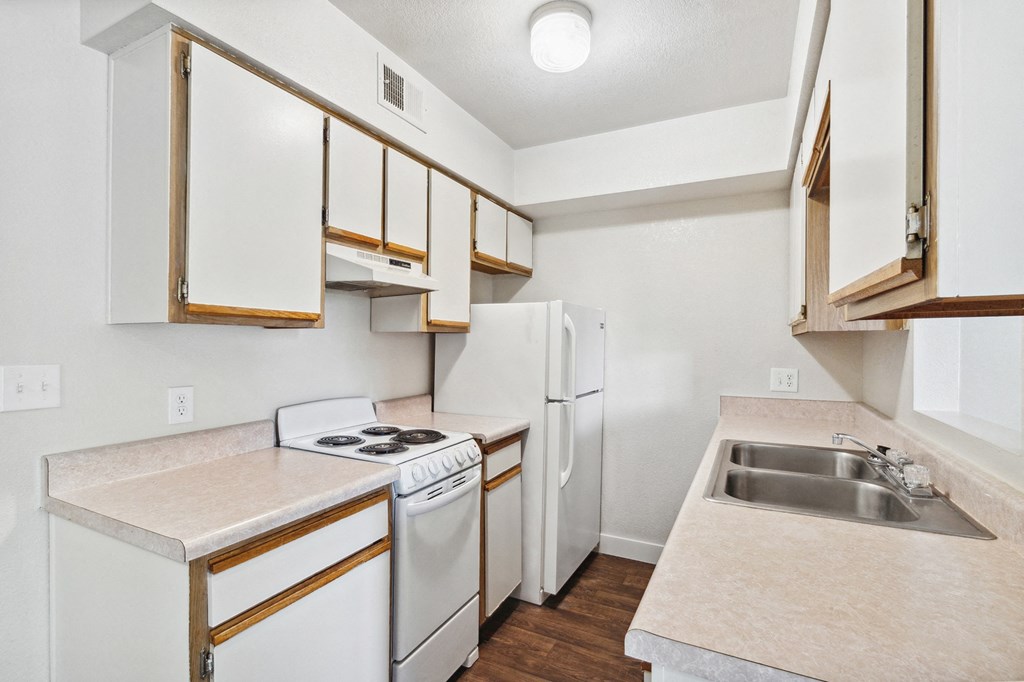 Kitchen at Kingman Station Apartments
