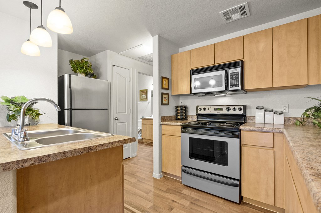 Kitchen at La Borgata Apartments in Surprise AZ