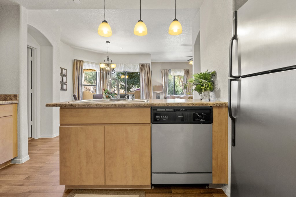 Kitchen at La Borgata Apartments in Surprise AZ