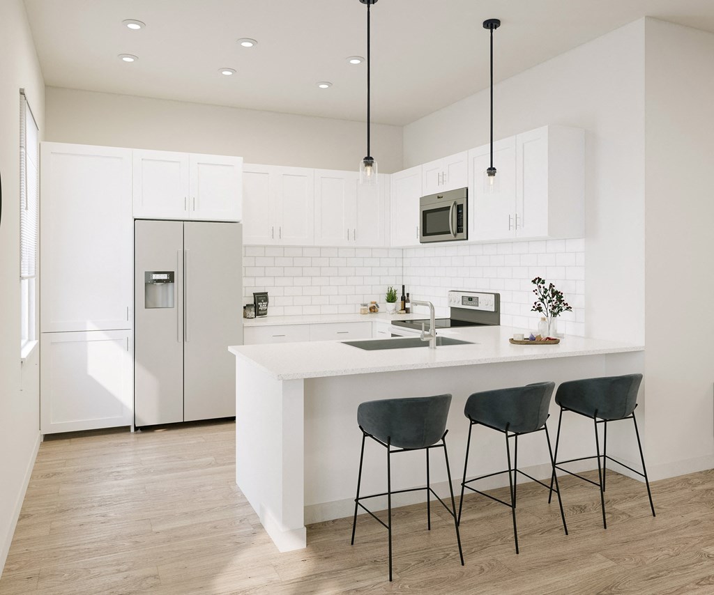 Kitchen at Linda Vista Apartments in Oro Valley Arizona