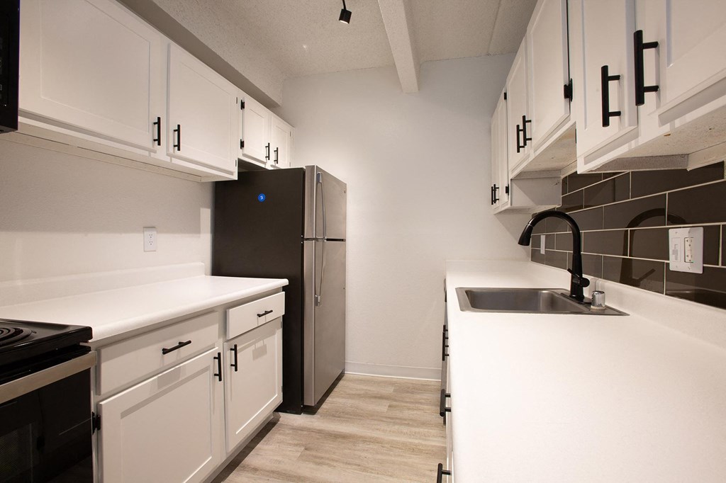 Kitchen at Los Altos Towers Apartments in Albuquerque NM