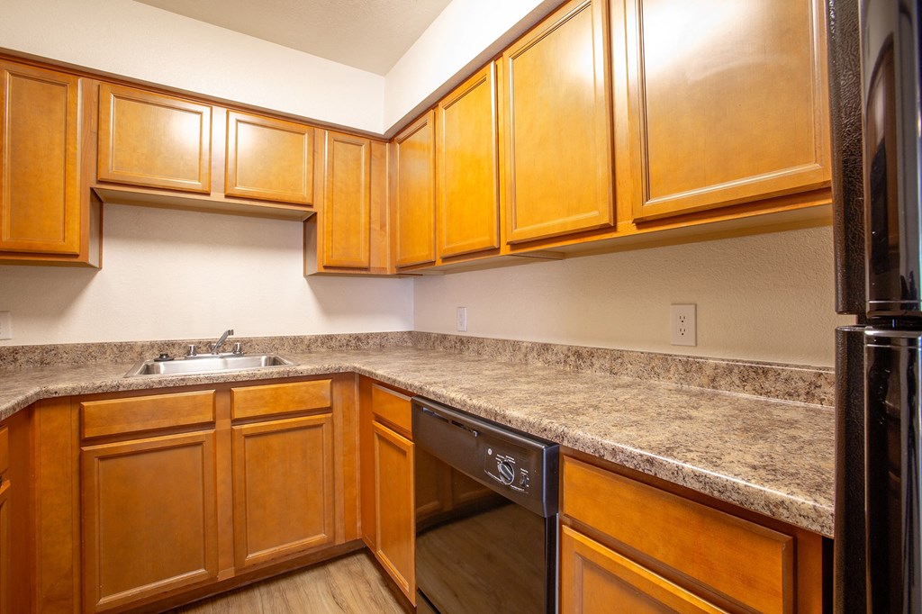 Kitchen at Nine90 Apartments in Tucson Arizona