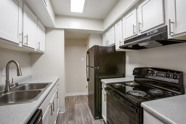 Kitchen at Norte Villas Apartments in Albuquerque New Mexico