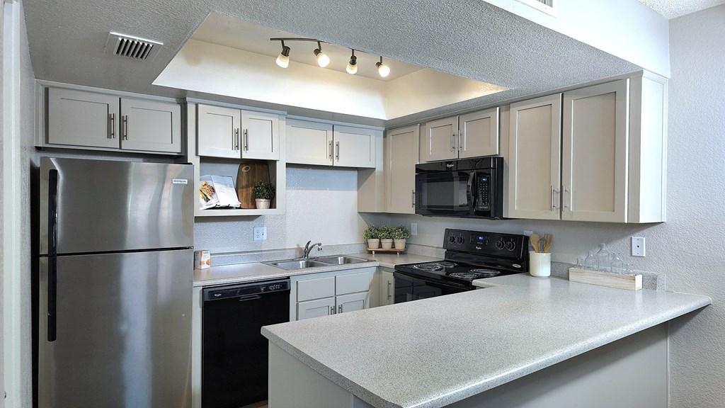 Kitchen at Ovation at Tempe Apartments in Tempe Arizona