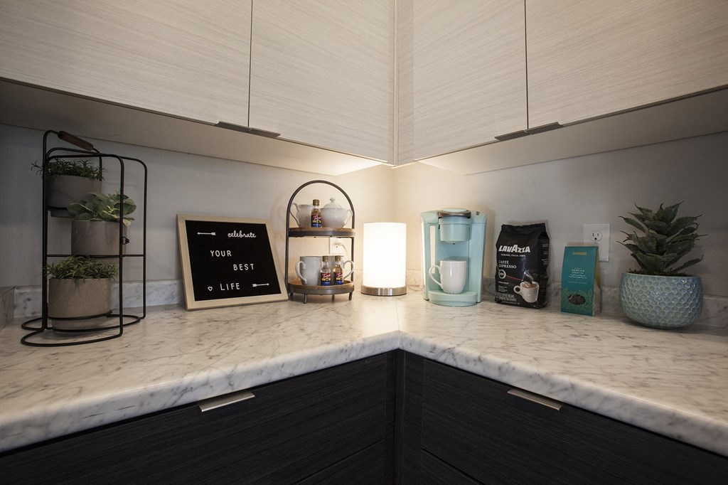 Kitchen at San Mateo Townhomes in Phoenix AZ July 2021 3