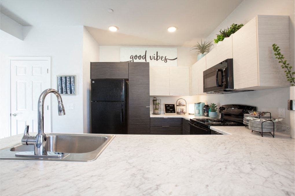 Kitchen at San Vicente Townhomes in Phoenix AZ