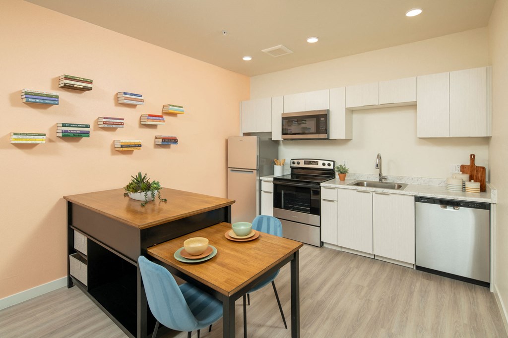 Kitchen at Streamliner 67th in Phoenix Arizona