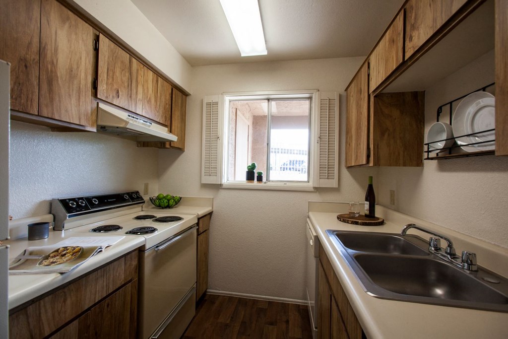Kitchen at Sunrise Ridge Apartments in Tucson AZ