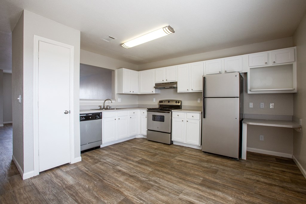 Kitchen at The Bluffs at Tierra Contenta Apartments
