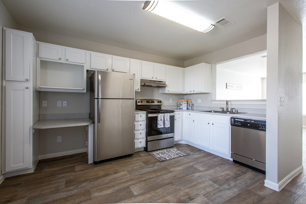 Kitchen at The Bluffs at Tierra Contenta Apartments