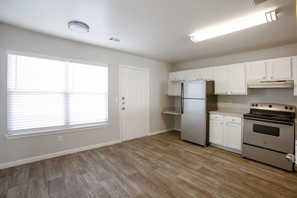 Kitchen at The Bluffs at Tierra Contenta Apartments in Santa Fe New Mexico