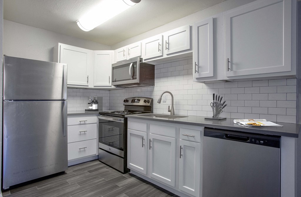 Kitchen at The Link at 4th Ave Apartments in Tucson Arizona