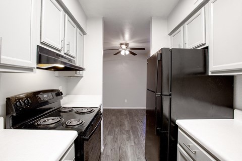 Kitchen at Villa Esperanza Apartments in Albuquerque