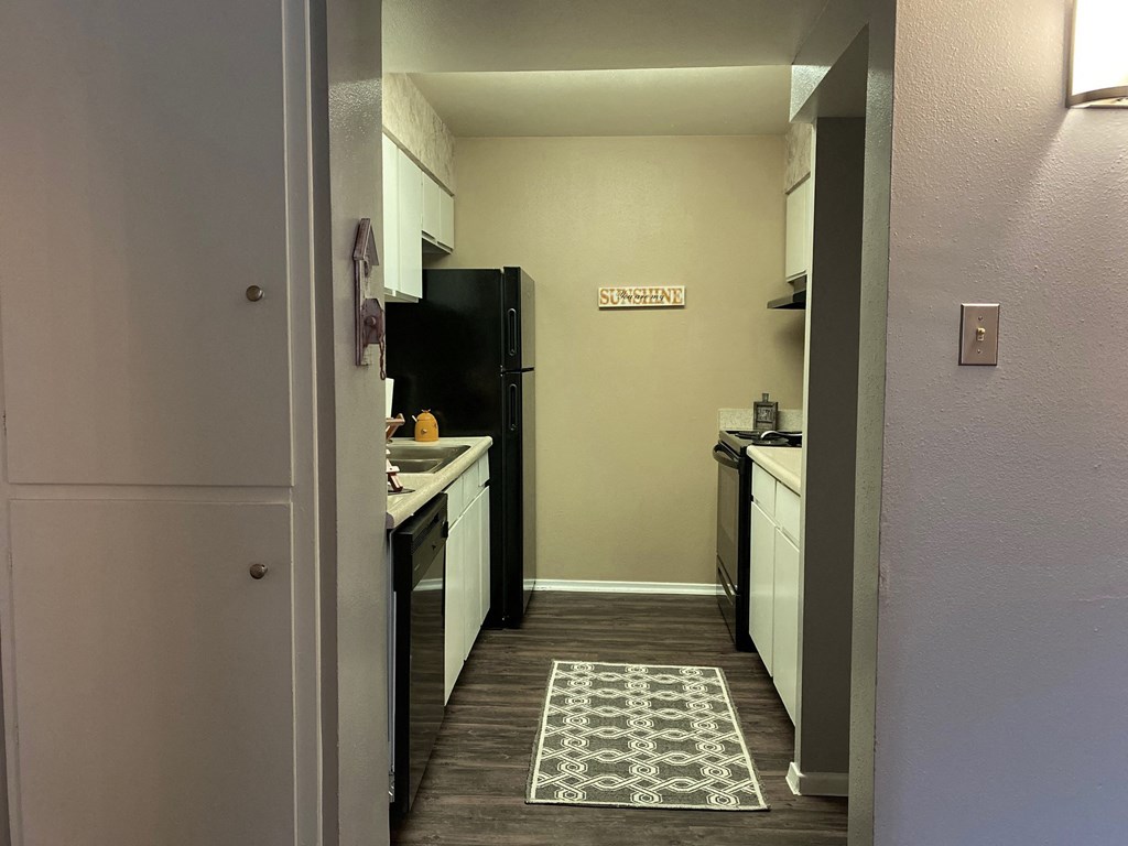 Kitchen at Wellington Estates Apartments in San Antonio TX April 2020