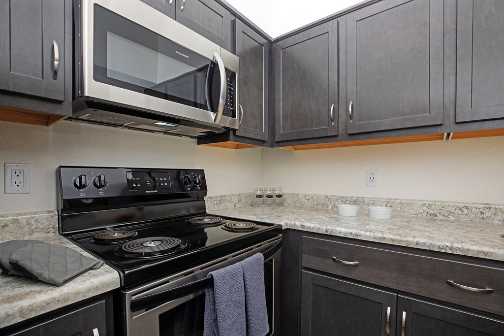 Kitchen at Winterhaven Terrace Apartments in Tucson Arizona