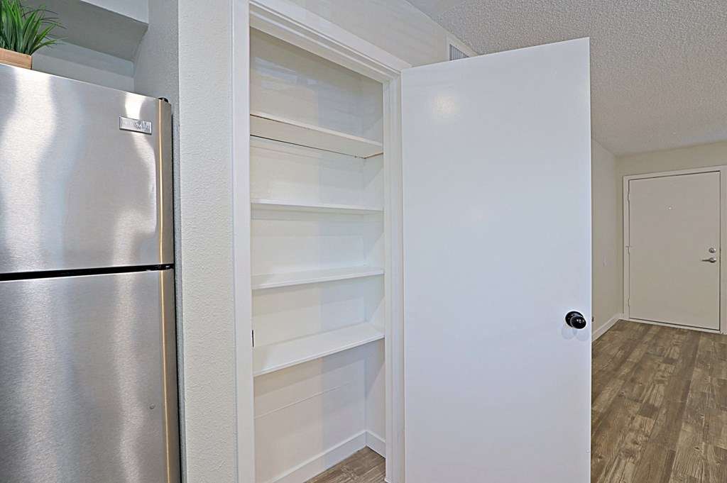 Kitchen pantry 1 x 1 at Arcadia Lofts in Phoenix AZ Nov 2020