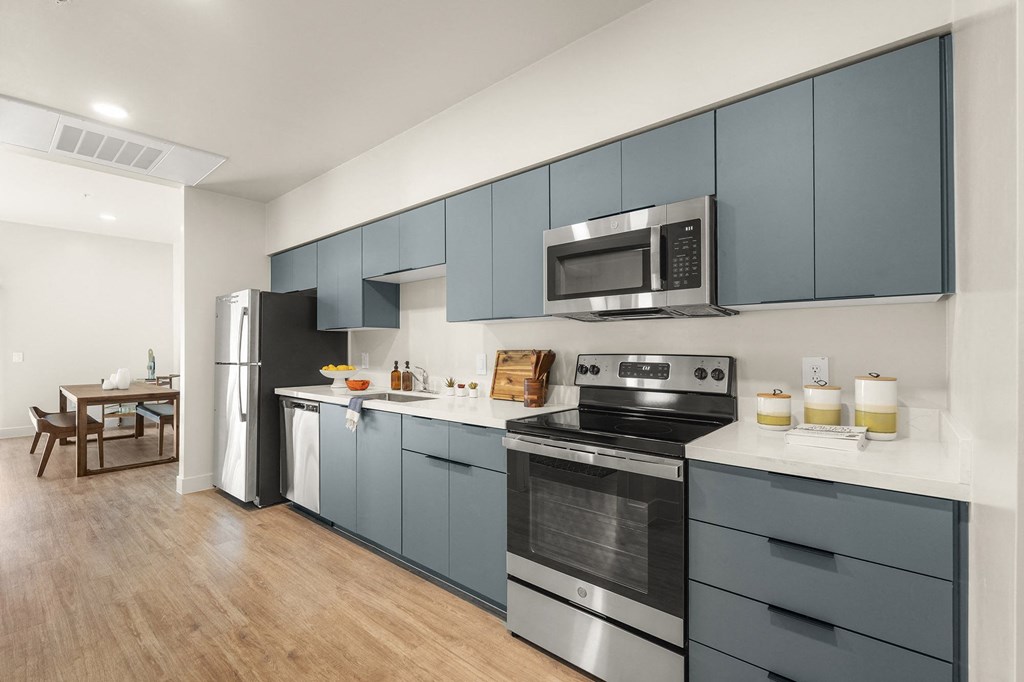 Kitchen with Stainless Steel Appliances  at SECOND AVE COMMONS | BRAND-NEW, Arizona