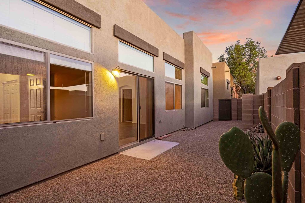 Large Patio at Avilla River Apartments in Tucson Arizona