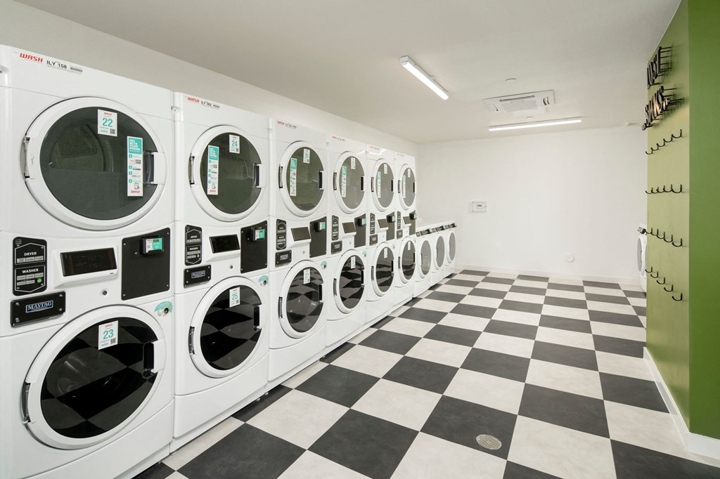 Laundry Care Center at Streamliner 16th Apartments in Phoenix