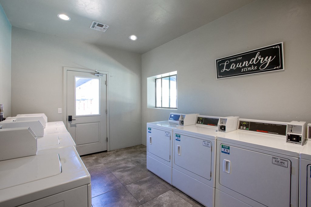 Laundry Care Center at University Manor Apartments in Tucson Arizona