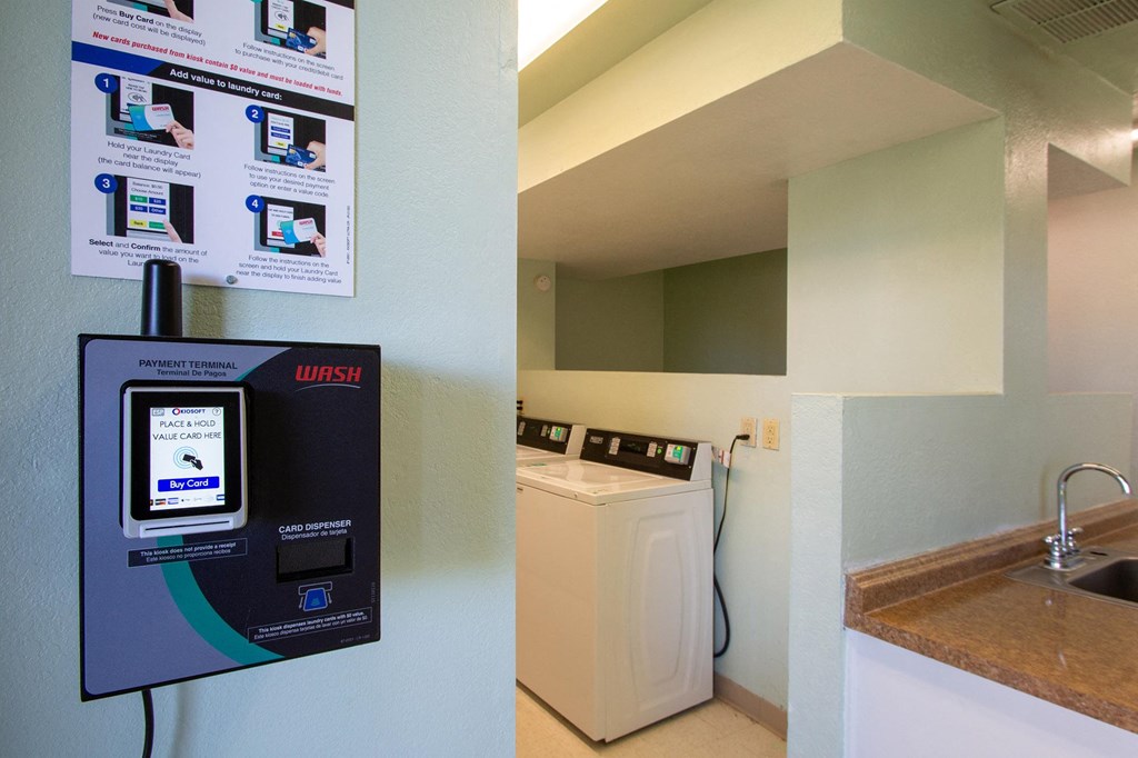 Laundry Center at Acacia Hills Apartments in Tucson Arizona