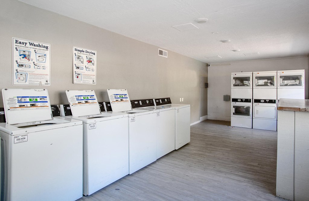 Laundry Room at Norte Villas in Albuquerque New Mexico
