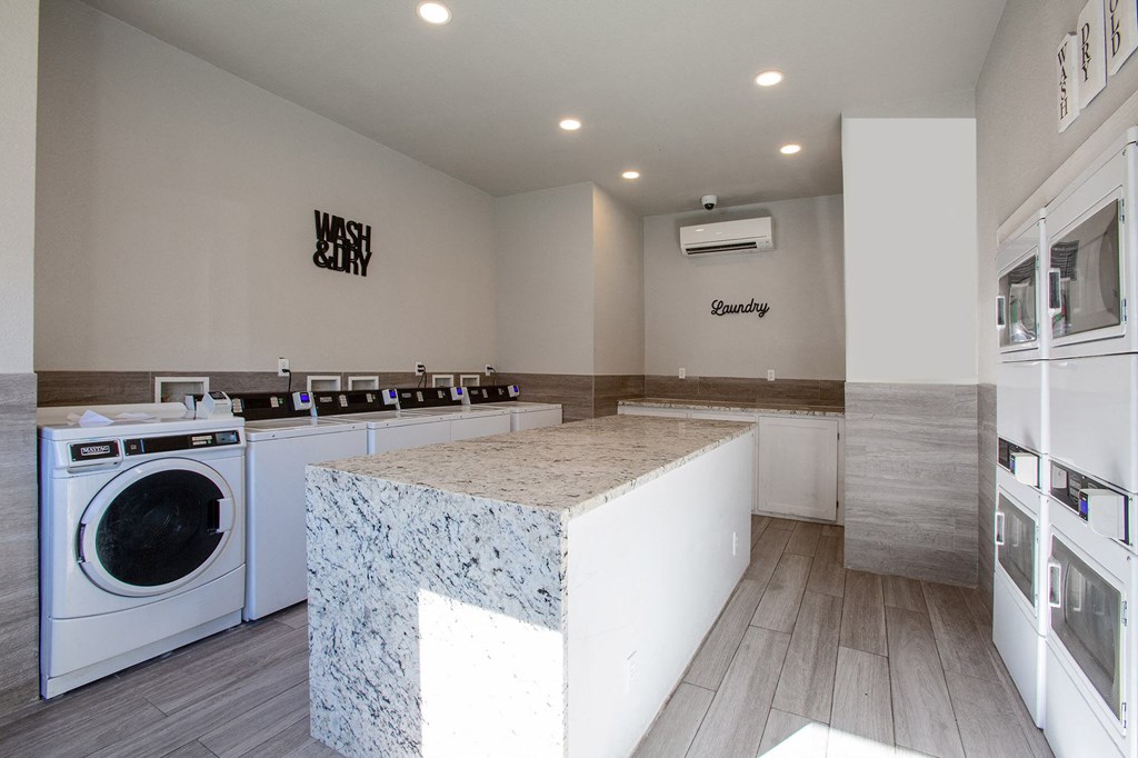 Laundry Room at The Villas at Quail Creek Apartment Homes in Austin Texas