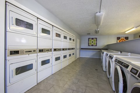 Laundry Room at Villas Del Cielo Aprartments in Albuquerque New Mexico October 2020
