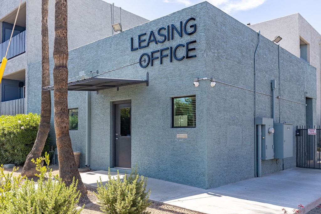 Leasing Office at Arcadia Lofts in Phoenix AZ Nov 2020