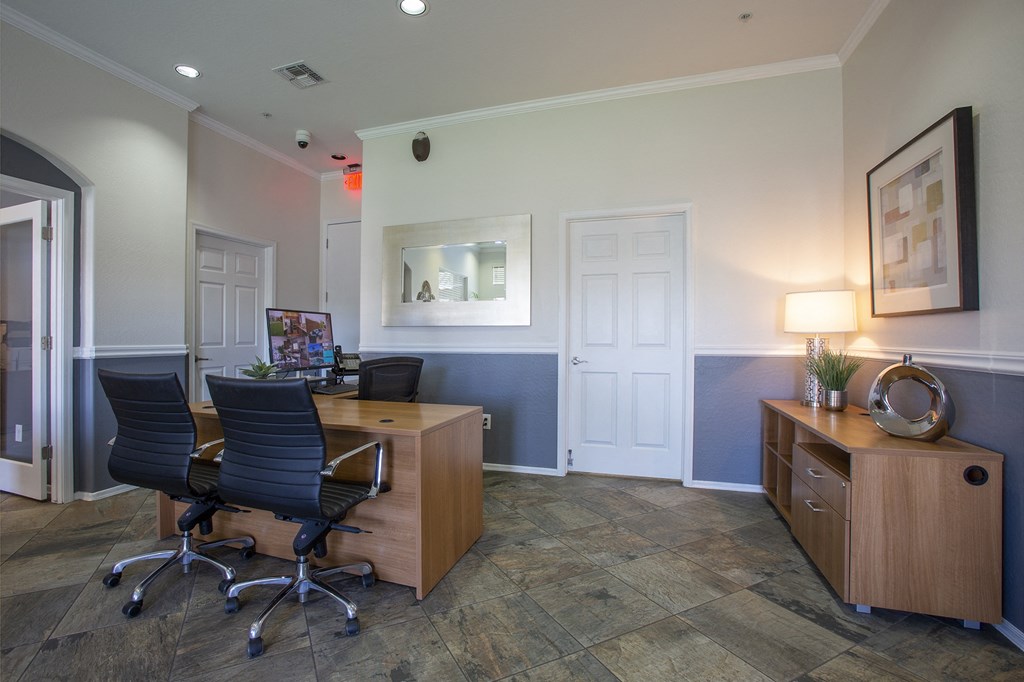Leasing Office at Casitas at San Marcos in Chandler AZ Nov 2020