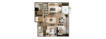 Two Bedroom Two Bath