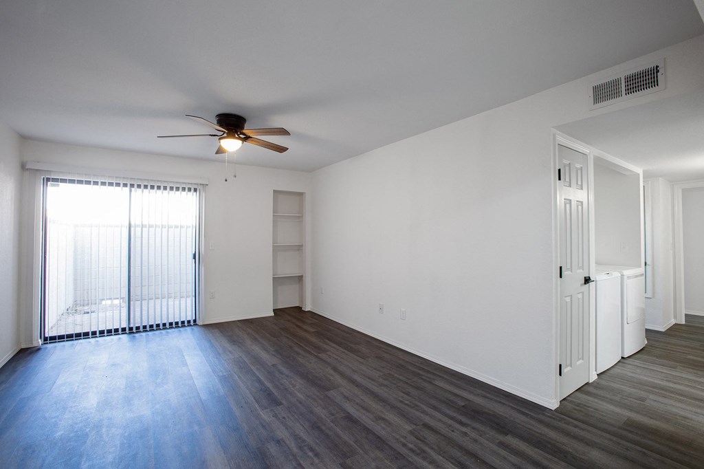 Living ROom at The Grove at Tramway Apartments in Albuquerque New Mexico