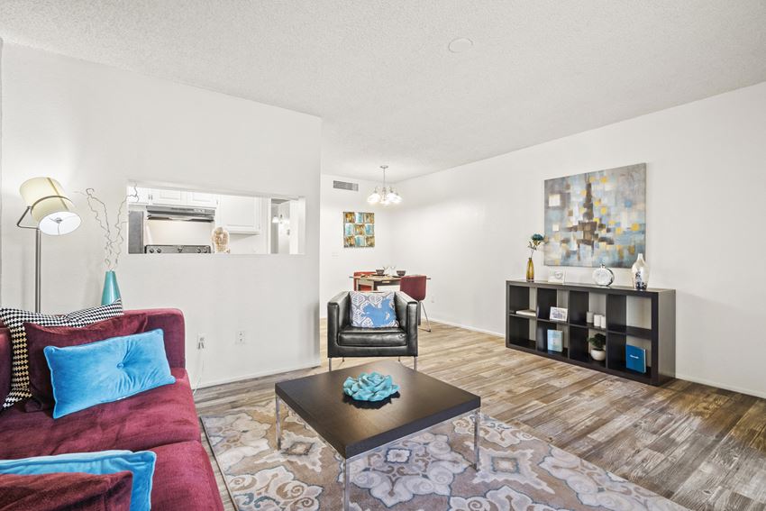 Living Room and Dining Area at Zona Rio - Photo Gallery