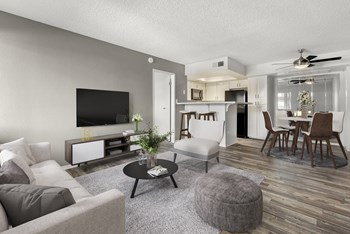 Living Room and Dining Room at Avalon Hills Apartments in Phoenix AZ - Photo Gallery 4