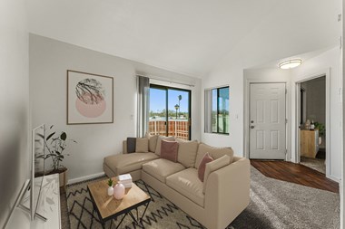 Living Room and Entrance at Metro Tucson