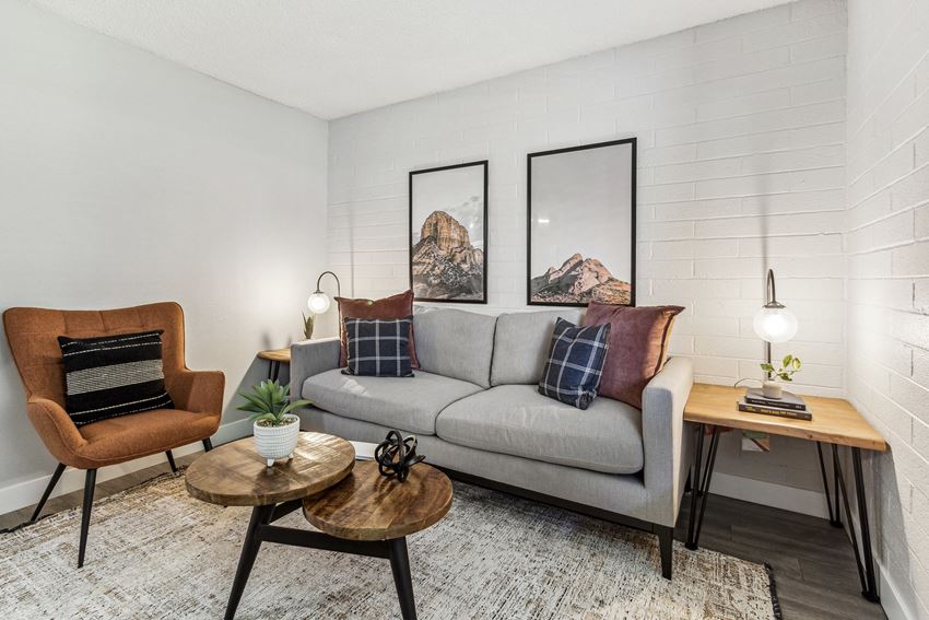 Living Room at Avani North Apartments - Photo Gallery