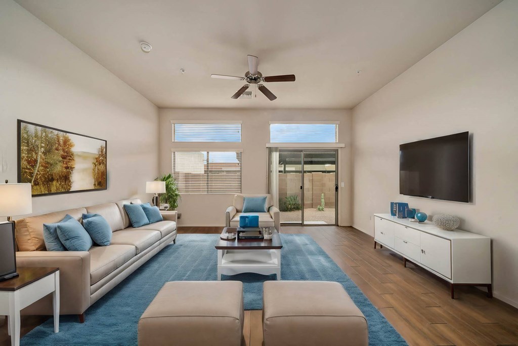 Living Room at Avilla River Apartments in Tucson Arizona