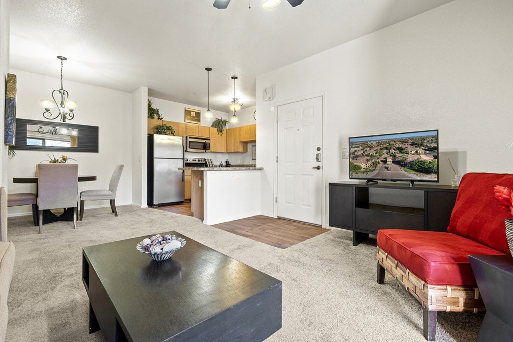 Living Room at La Borgata in Surprise AZ Feb 2020