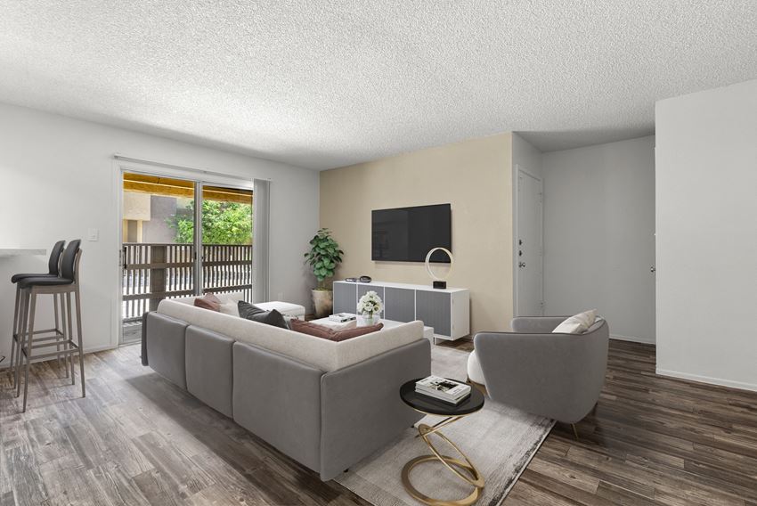 Living Room at Papago Crossing Apartments in Phoenix AZ 2021 - Photo Gallery