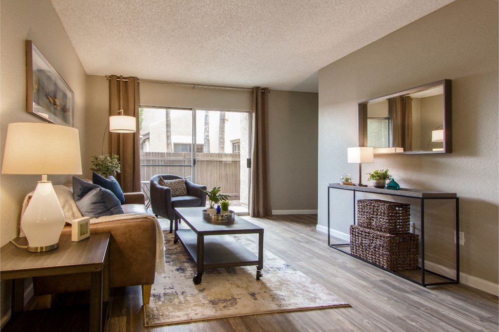 Living Room at River Oaks Apartments in Tucson, AZ