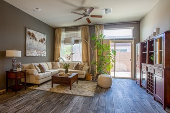 Living Room at Sabino Vista Apartment Homes in Tucson Arizona - Photo Gallery 4