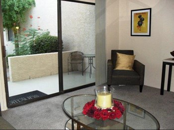 Living Room at SunVilla Resort Apartments in Mesa, AZ - Photo Gallery 4