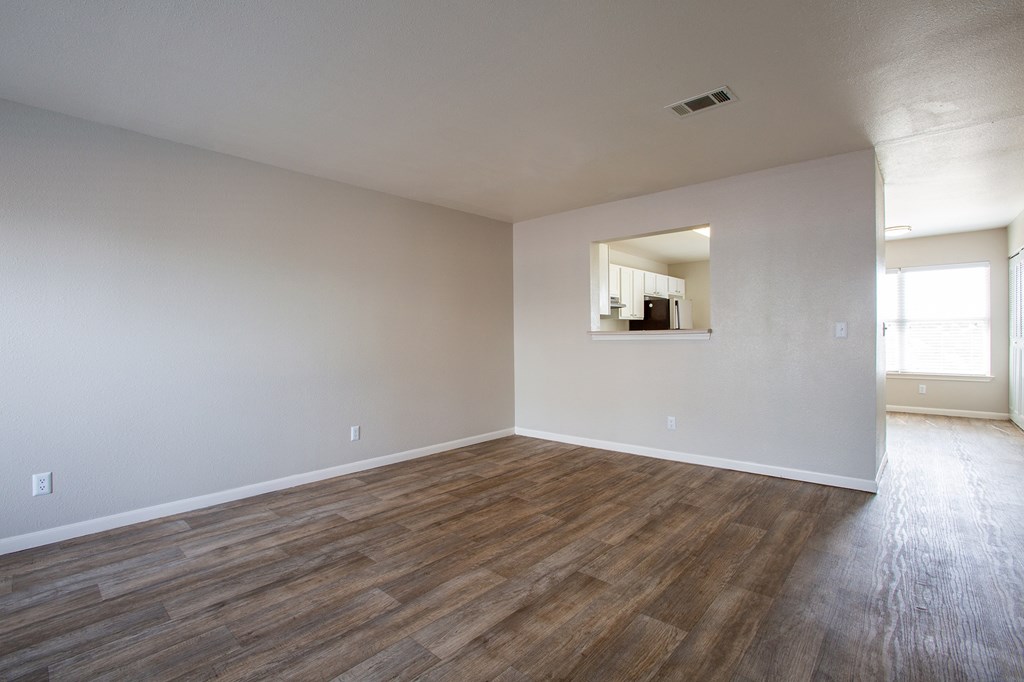 Living Room at The Bluffs at Tierra Contenta Apartments